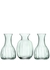 Mia mini vase trio h11cm recycled-part optic x 3 - LSA International