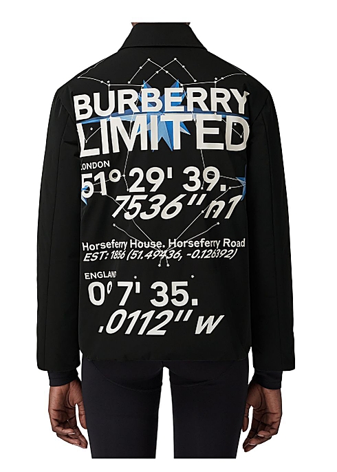 Burberry Reversible constellations print puffer jacket - Harvey Nichols
