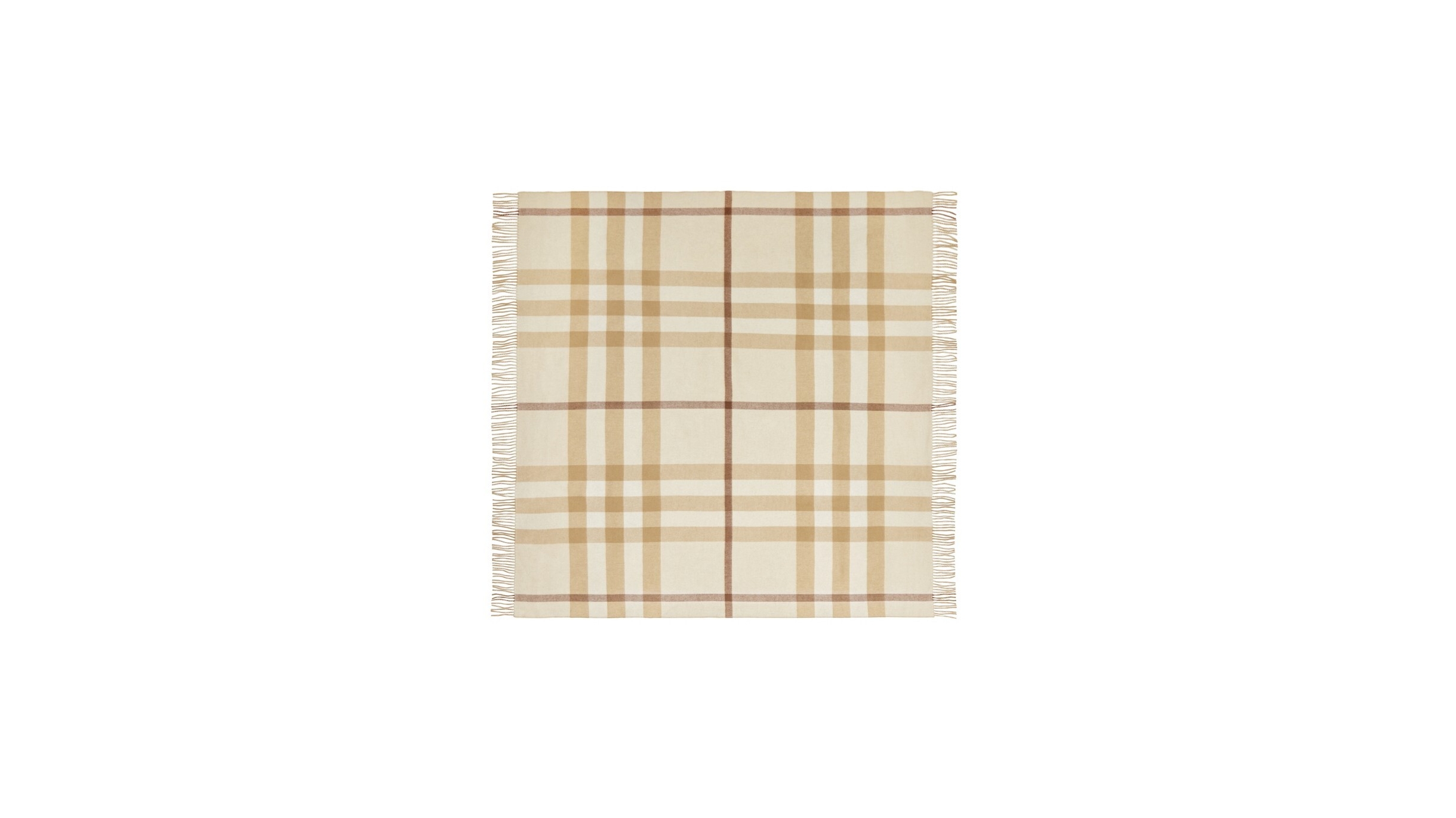 Burberry Exaggerated check cashmere blanket - Harvey Nichols