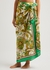 Octavia paisley-print linen sarong - ALEMAIS