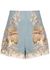 Blythe printed linen shorts - ALEMAIS