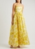 Wonderland floral-print linen-blend gown - Zimmermann