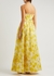Wonderland floral-print linen-blend gown - Zimmermann