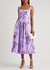 Mona floral-print cotton midi dress - Emilia Wickstead