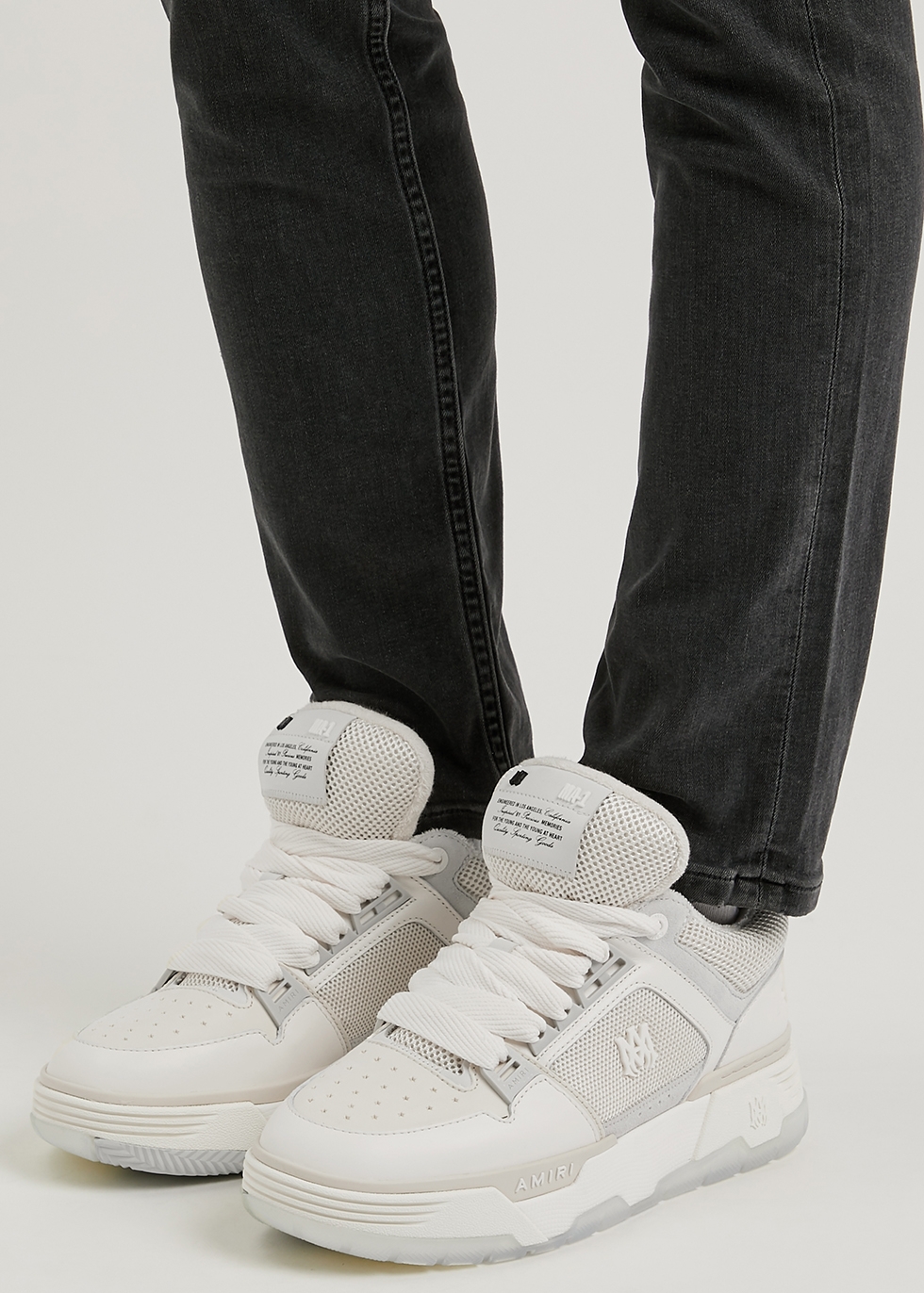 Amiri MA-1 panelled mesh sneakers - Harvey Nichols