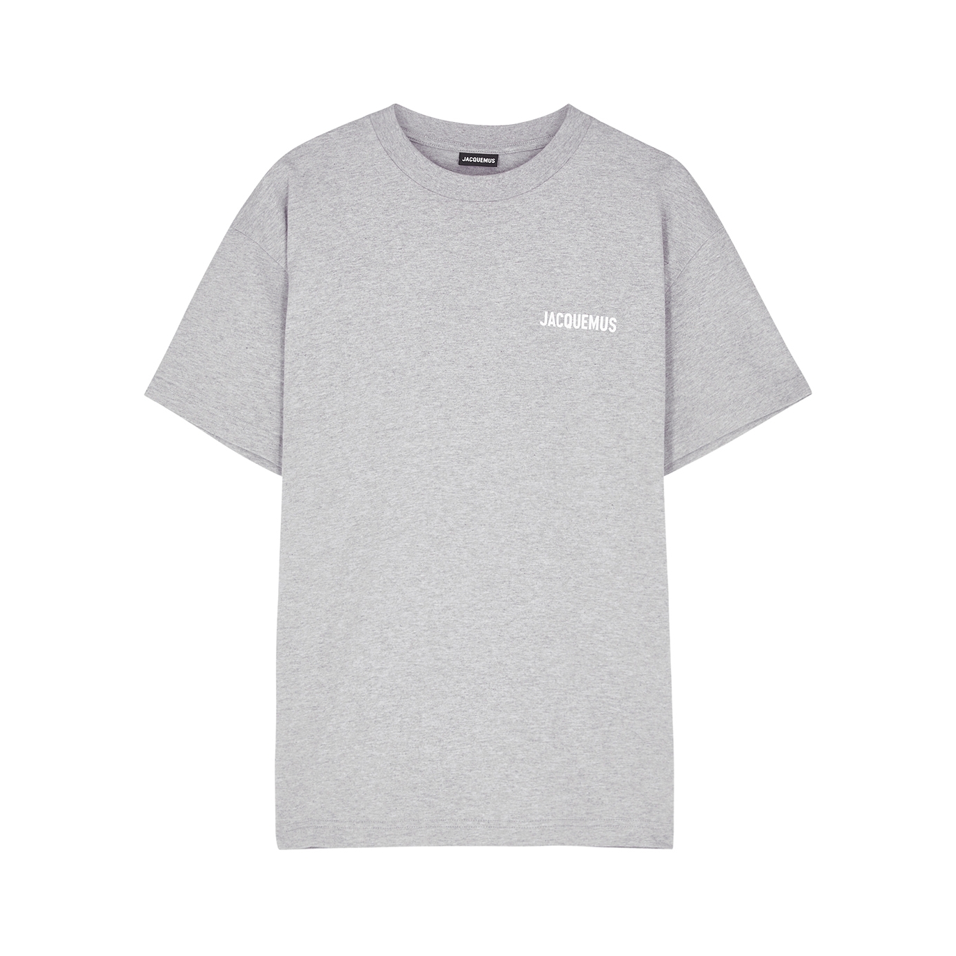 Jacquemus Le T-shirt Cotton T-shirt - Grey - XL