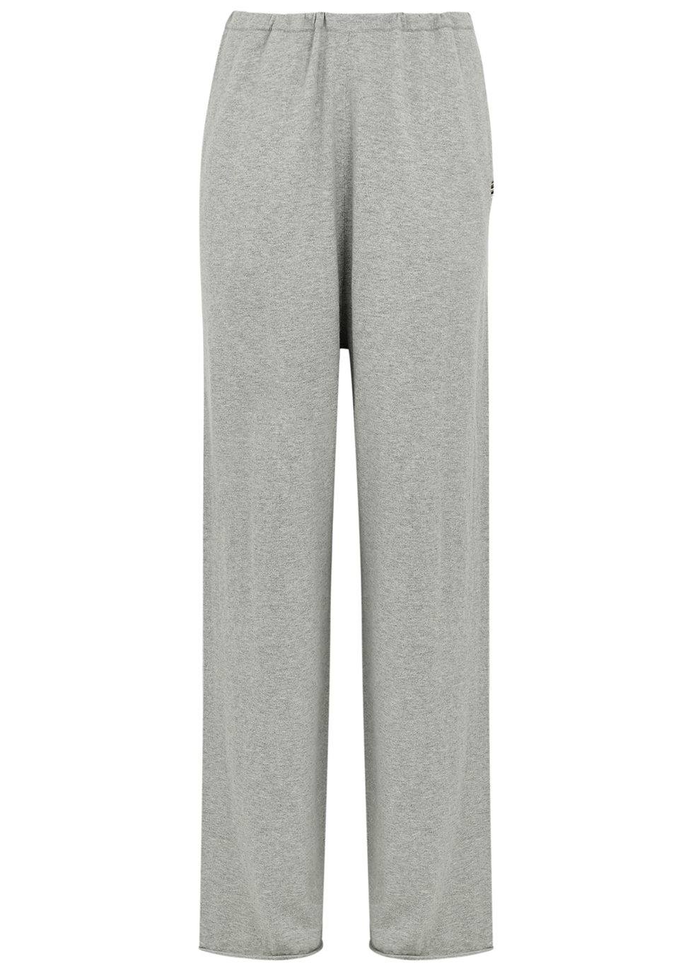 Extreme Cashmere N°278 Judo Cotton And Cashmere-blend Trousers In