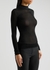 Ribbed knitted silk top - Saint Laurent