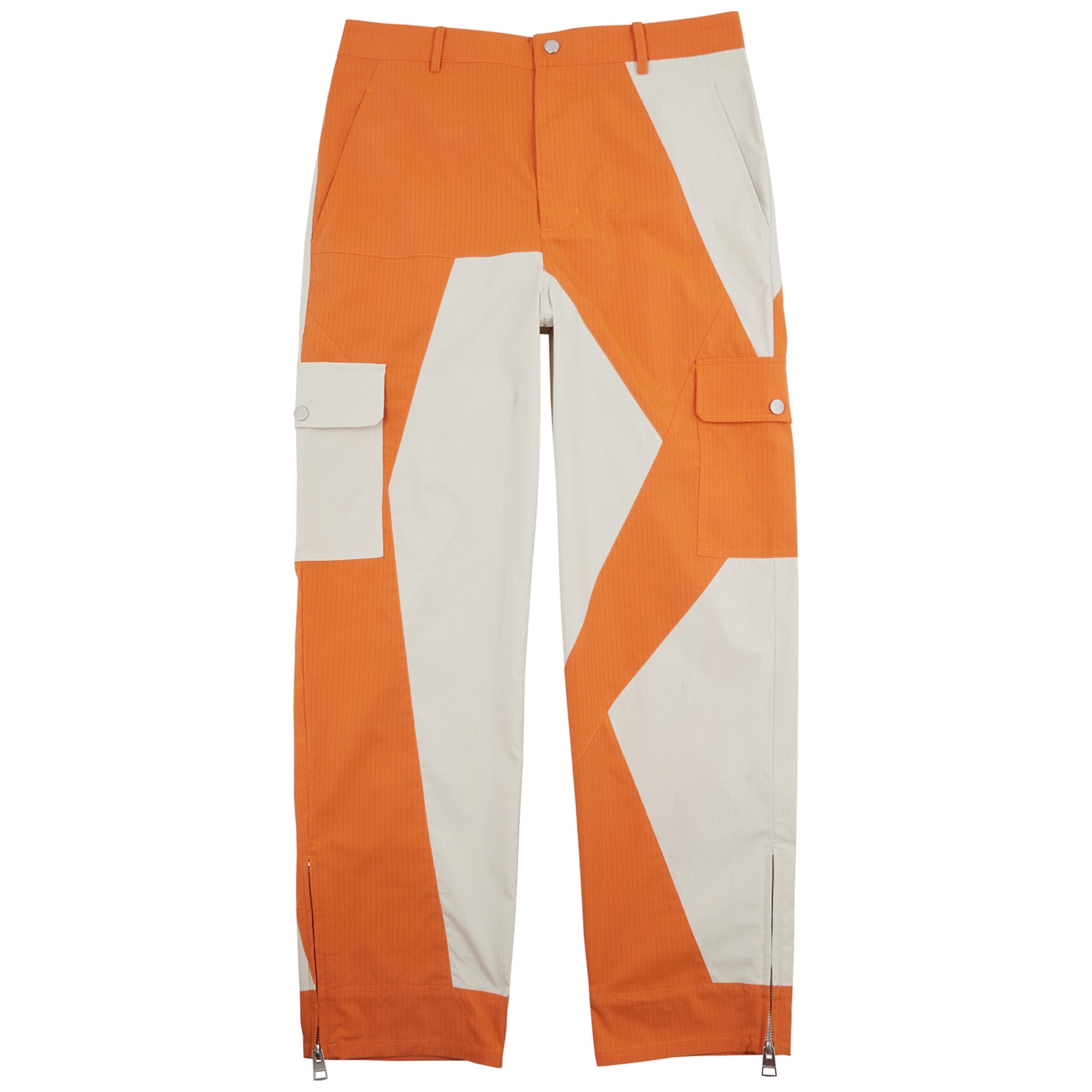 JW ANDERSON COLOUR-BLOCKED SHELL TROUSERS