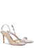 Ribbon Candy 85 embellished leather sandals - Gianvito Rossi