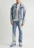 Western panelled straight-leg jeans - Off-White