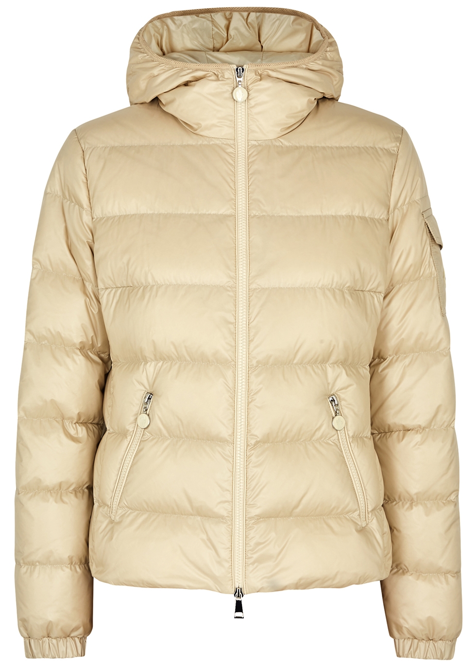 Moncler Gles hooded quilted shell jacket - Harvey Nichols