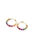 Secret Beach 18kt gold-plated hoop earrings - ANNI LU