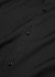 Logo-jacquard crepe de chine shirt - Moschino
