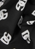 Monogrammed logo-print cotton shorts - Dolce & Gabbana