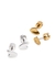 Helena heart stud earrings - set of two - Jenny Bird