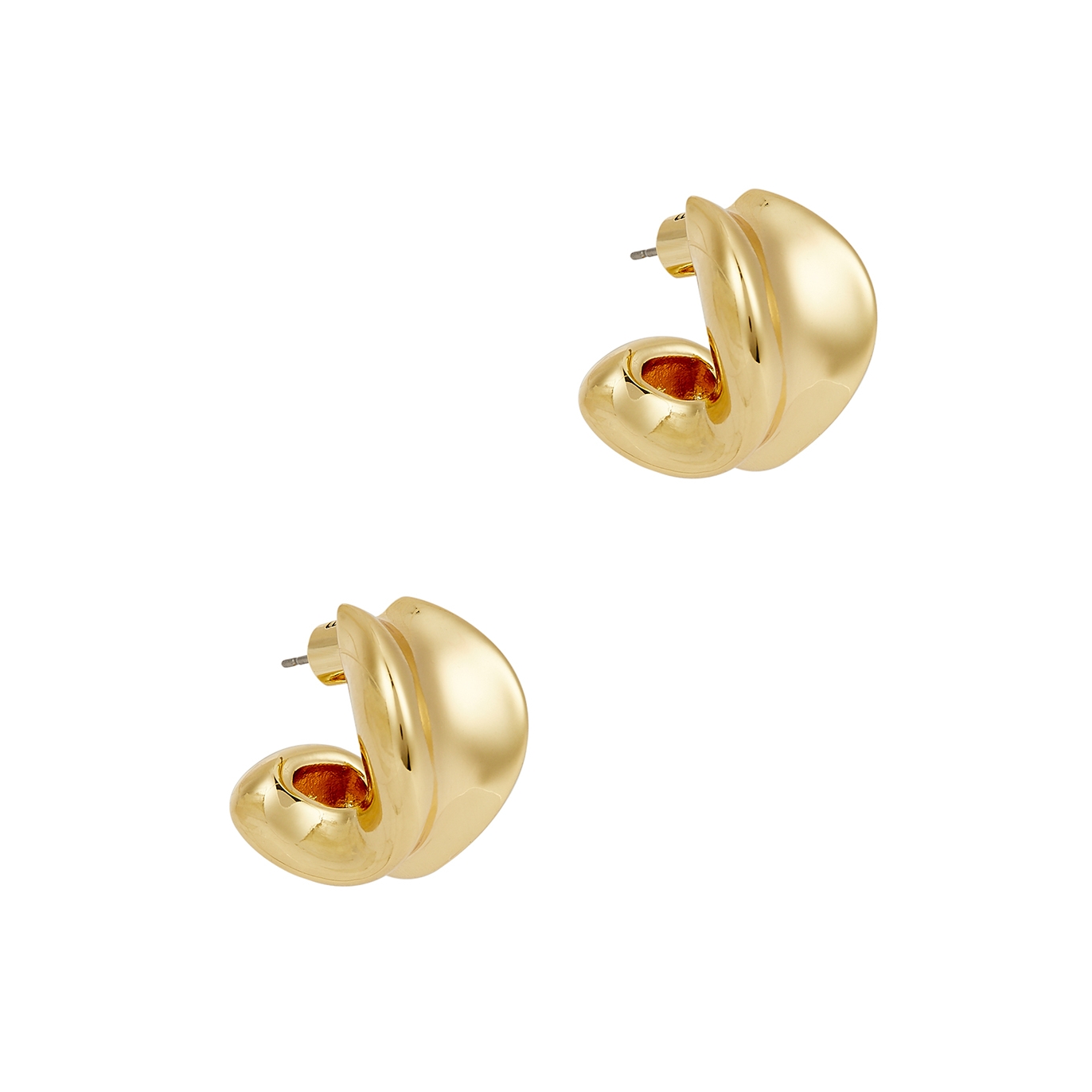 Jenny Bird Doune Chunky 14kt Gold-dipped Hoop Earrings