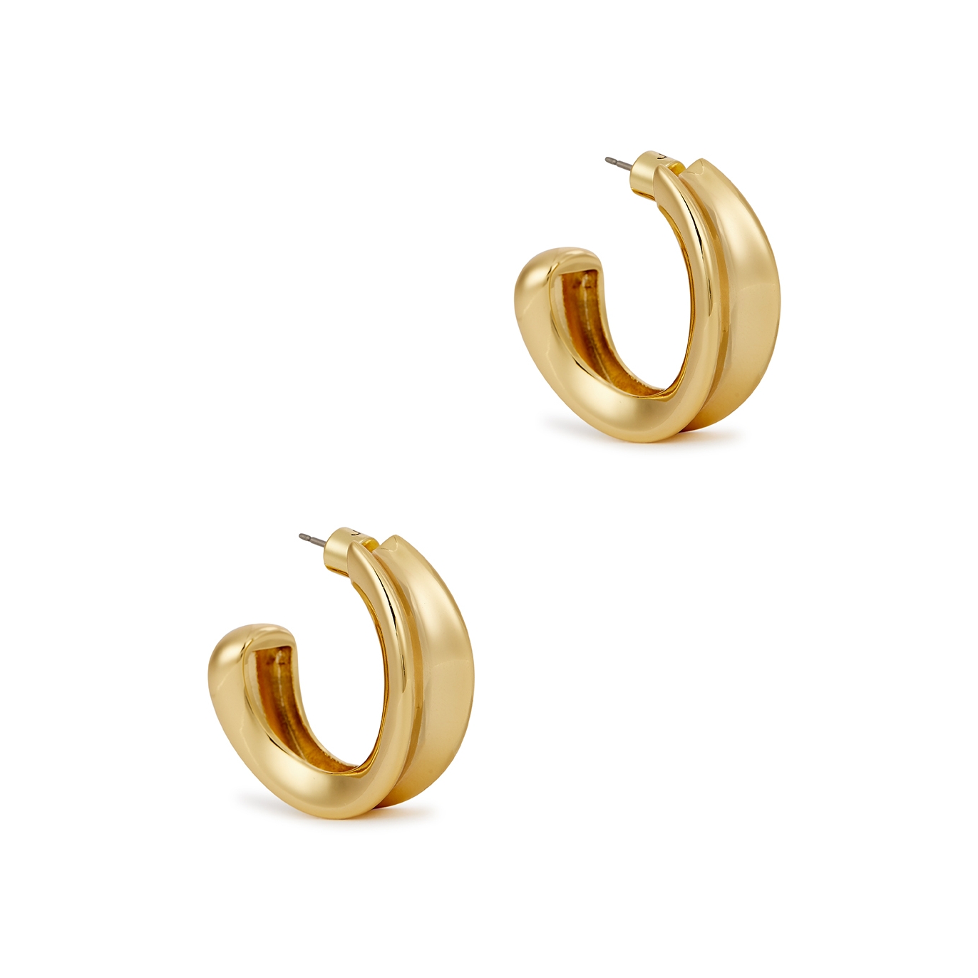 Jenny Bird Doune 14kt Gold-dipped Hoop Earrings