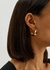 Doune 14kt gold-dipped hoop earrings - Jenny Bird