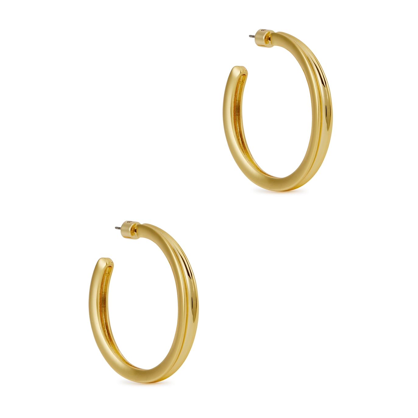 Jenny Bird Doune Large 14kt Gold-dipped Hoop Earrings