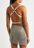 Bambi open-back cropped chainmail top - POSTER GIRL