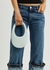 Swipe mini denim top handle bag - Coperni