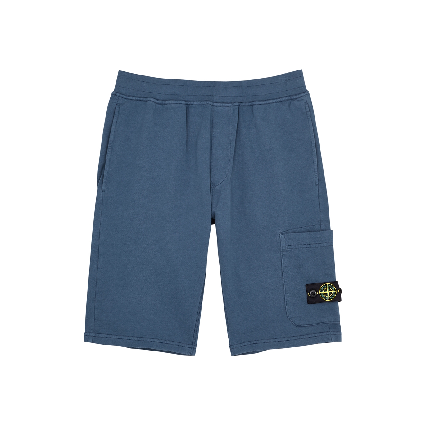 Stone Island Junior Shorts  Kids Color Royal Blue In Navy