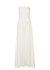 Ava strapless panelled gown - Solace London