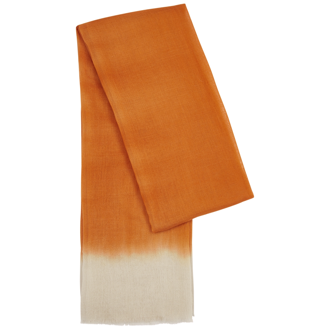 Denis Colomb Mustang Peacock Ombré Cashmere Scarf