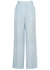 Straight-leg linen trousers - Remain by Birger Christensen