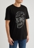 Celestial Skull printed cotton T-shirt - Alexander McQueen