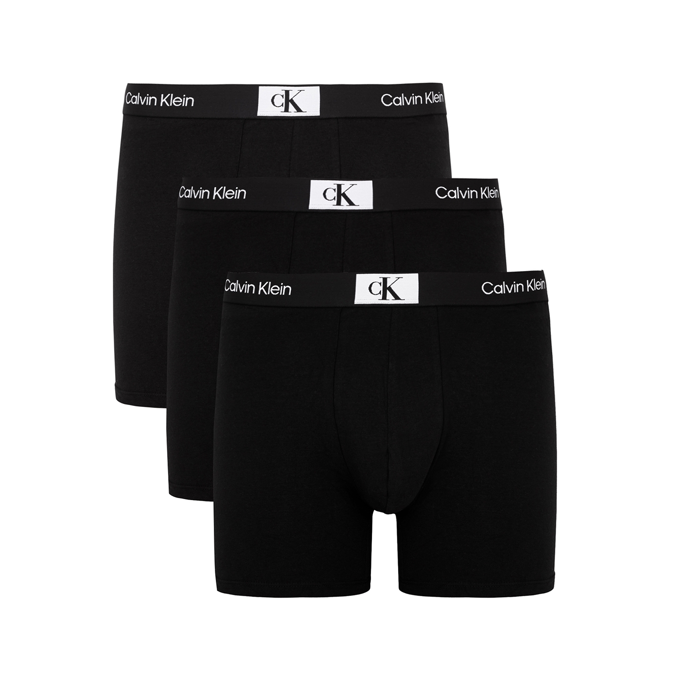Calvin Klein 1996 stretch-cotton boxer briefs - set of three - Harvey  Nichols