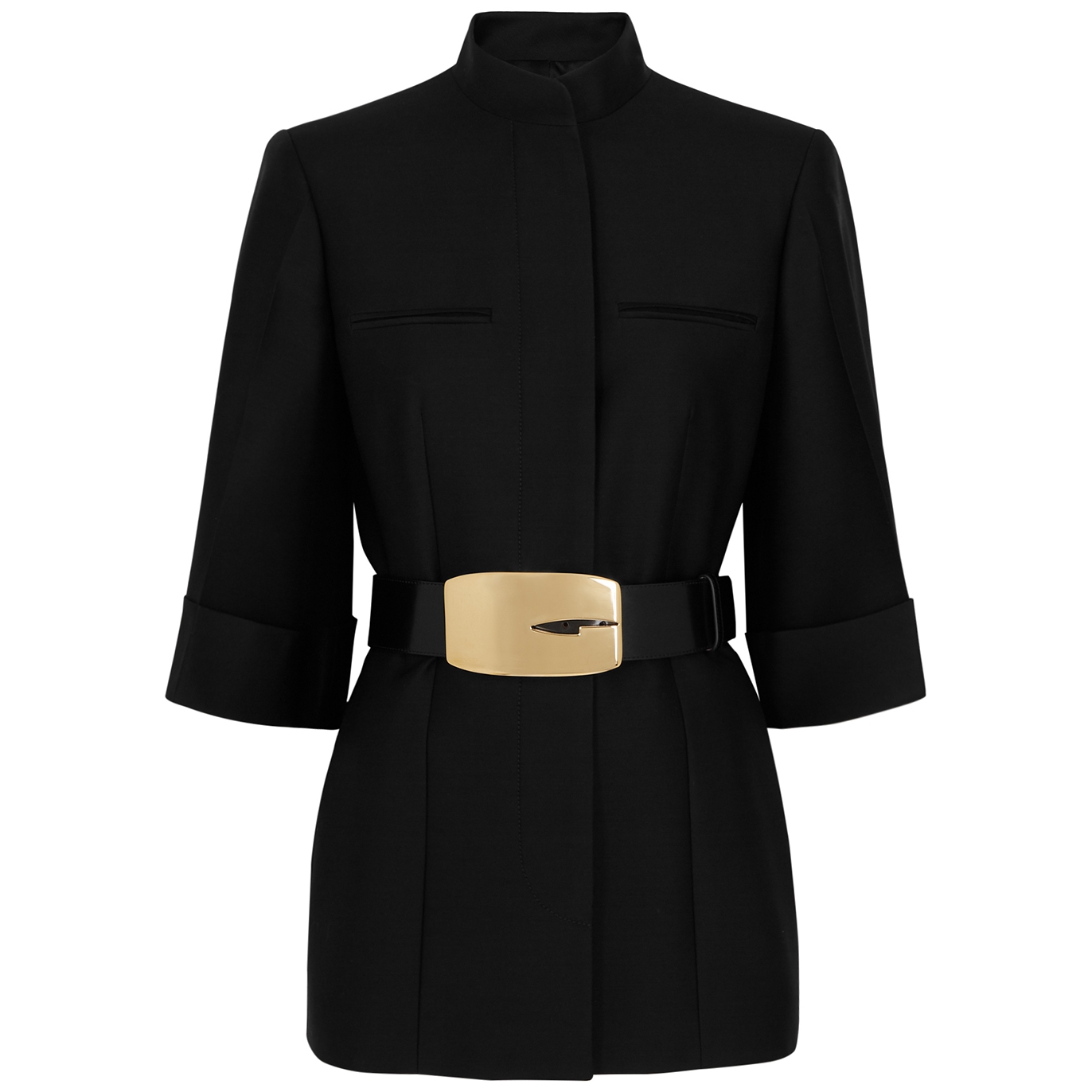 Gucci Belted Wool And Silk-blend Jacket