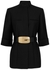 Belted wool and silk-blend jacket - Gucci