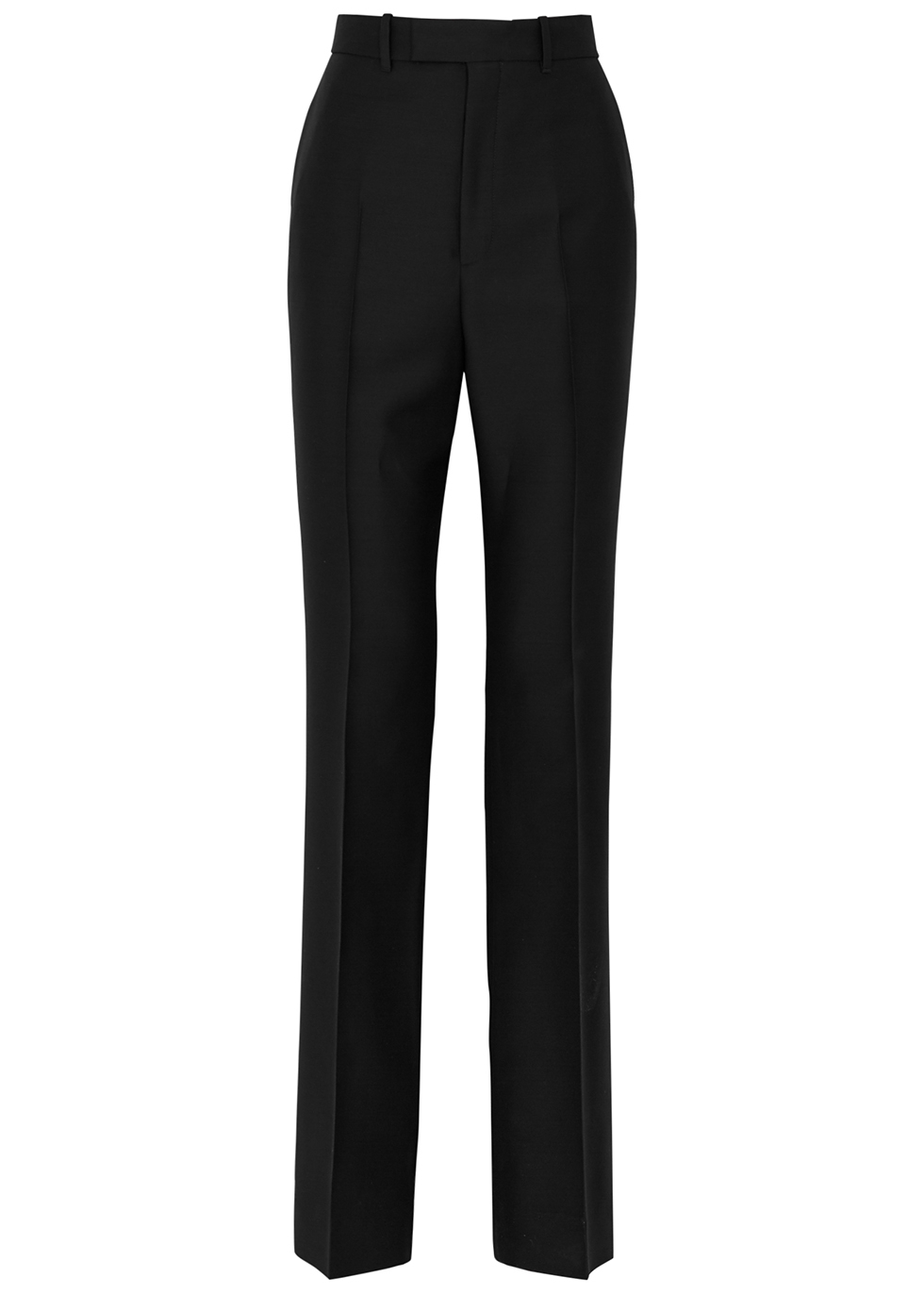 Gucci Straight-leg wool and silk-blend trousers - Harvey Nichols