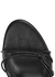 Leanna 95 lace-up leather sandals - Black Suede Studio