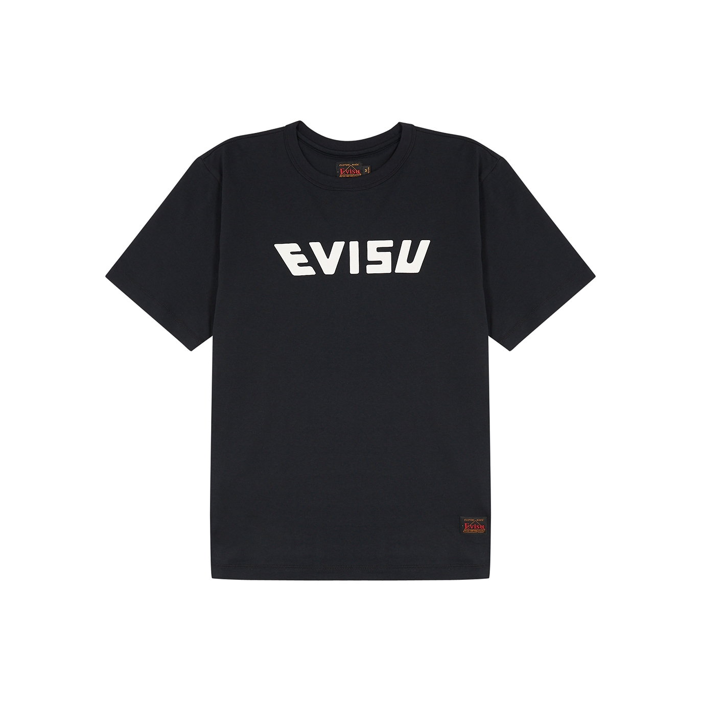 Evisu Seawave Logo Cotton T-shirt