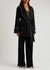 Belted stretch-wool jacket - Dolce & Gabbana