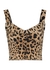 Leopard-print corset top - Dolce & Gabbana