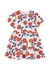 KIDS Floral-print stretch-cotton dress - MINI RODINI