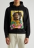 Printed hooded cotton sweatshirt - Dsquared2