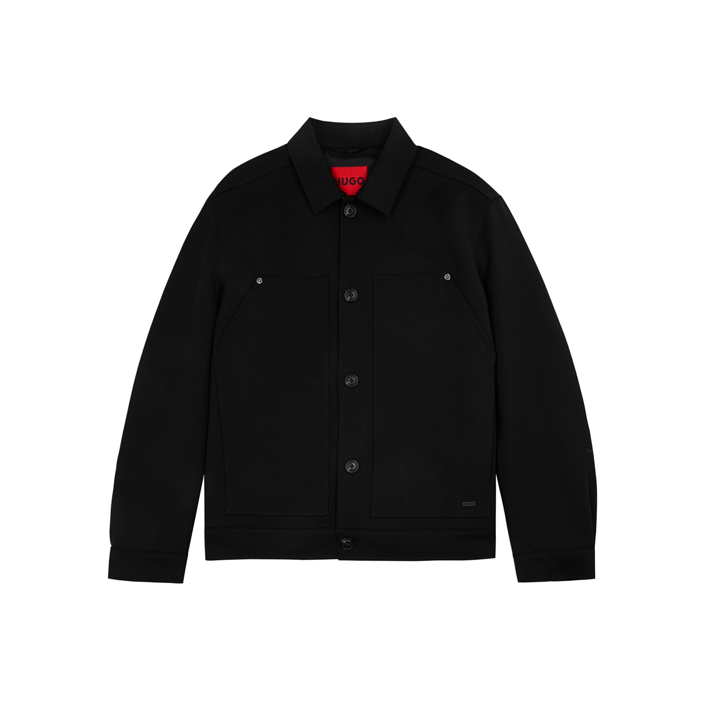 Hugo Wool-blend Jacket - Black - S