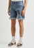 Frayed denim shorts - Fendi