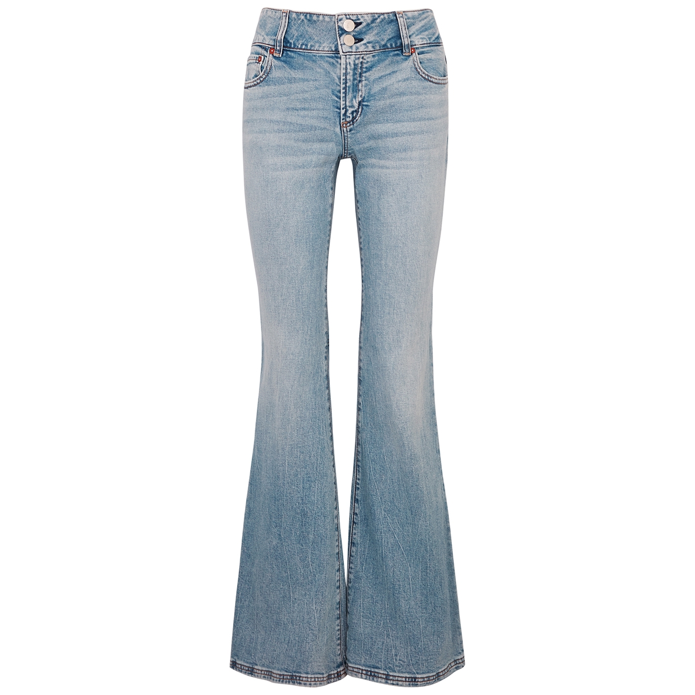 ALICE AND OLIVIA STACEY FLARED-LEG JEANS