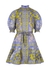 Raie Lantern floral-print ramie mini dress - Zimmermann