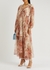 Devi floral-print silk-georgette maxi dress - Zimmermann