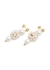 Demi cluster pearl drop earrings - Eliou