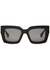 Square cat-eye sunglasses - Bottega Veneta