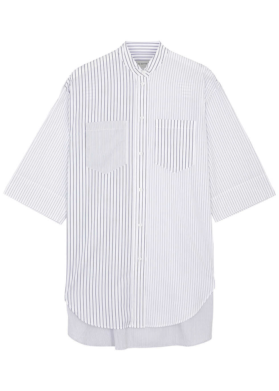 Lee Mathews Rhodes striped cotton-poplin shirt - Harvey Nichols