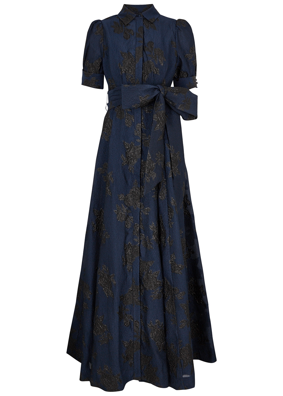 Rebecca Vallance Antoinette metallic-jacquard cloqué gown - Harvey Nichols